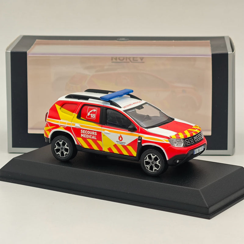 1/43 Norev Dacia Duster Pompiers - Secours Medical 57 Diecast Models Car 2020