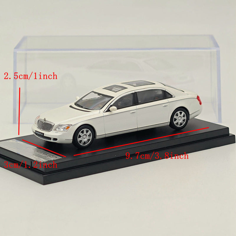 Stance Hunters 1/64 Mercedes Benz Maybach 62 White Diecast Models Car Collection