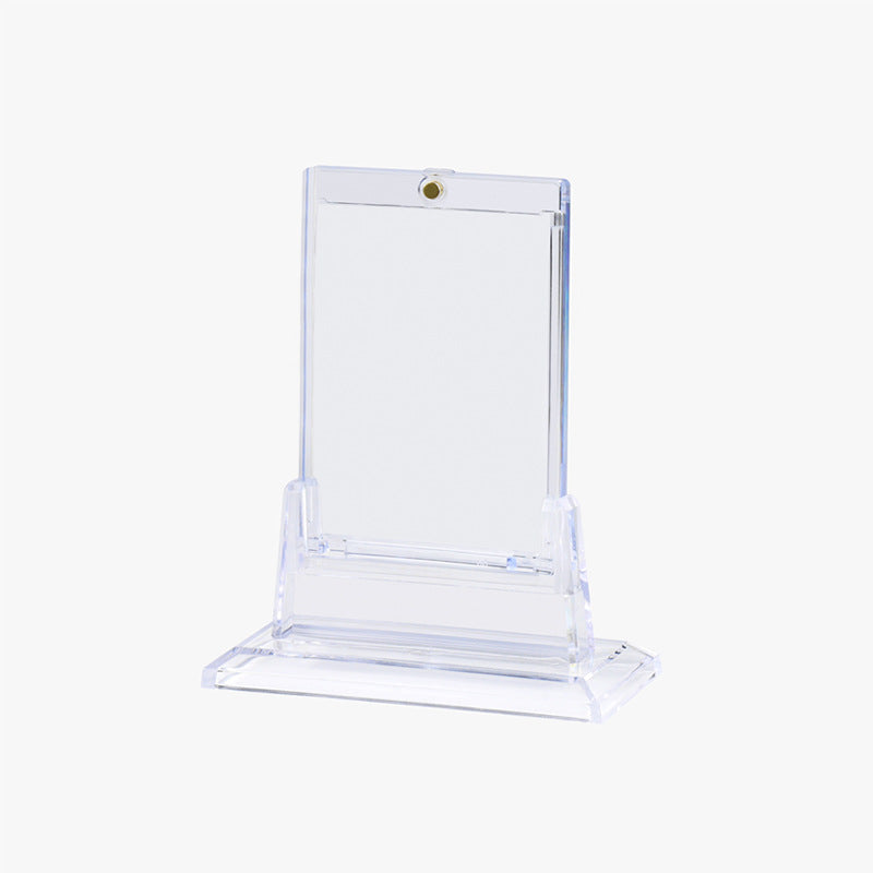25pcs Clear Acrylic Magnetic Card Brick 35PT Trading Card Protector Display Holder for Sports & TCG Game Collectible Cards CCG Card Sleeves
