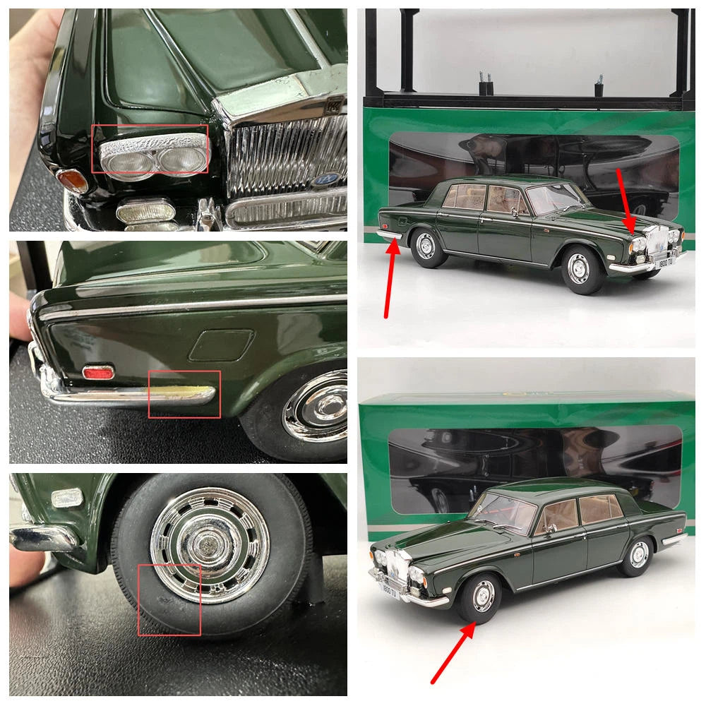 CULT 1:18 Silver Shadow 1975 Green CML036-1 Limited Edition Resin Model Car Used