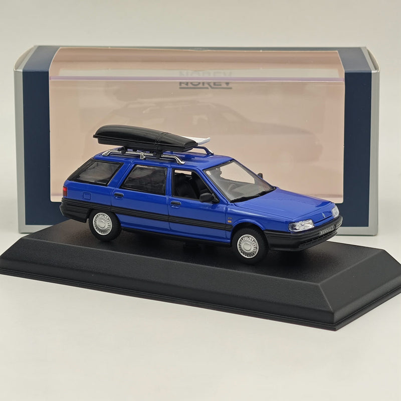 1/43 Norev Renault 21 Nevada 1989 with Accessories Diecast Model Cars Blue