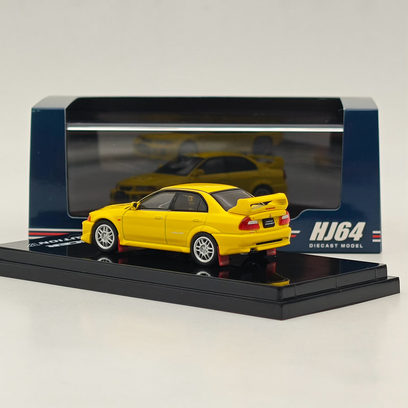 Hobby Japan 1/64 Mitsubishi Lancer GSR Evolution V (CP9A)1998 HJ642032AY Yellow