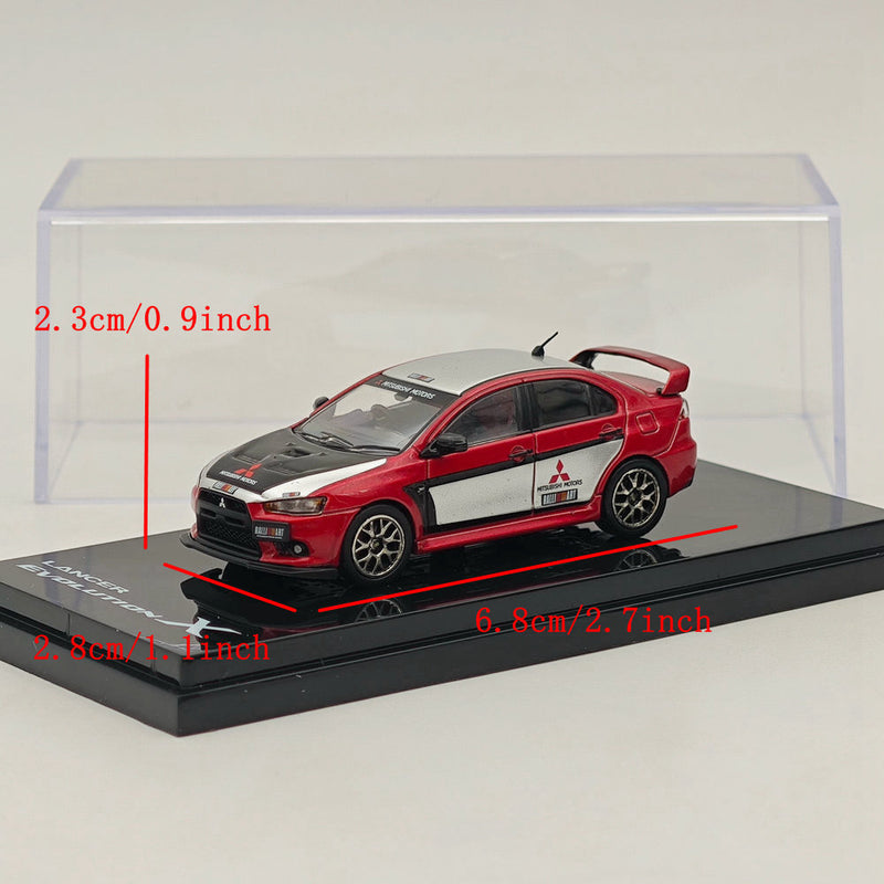 1/64 Hobby Japan Mitsubishi Lancer Evolution X Ralliart Color (Red) HJ644053RB