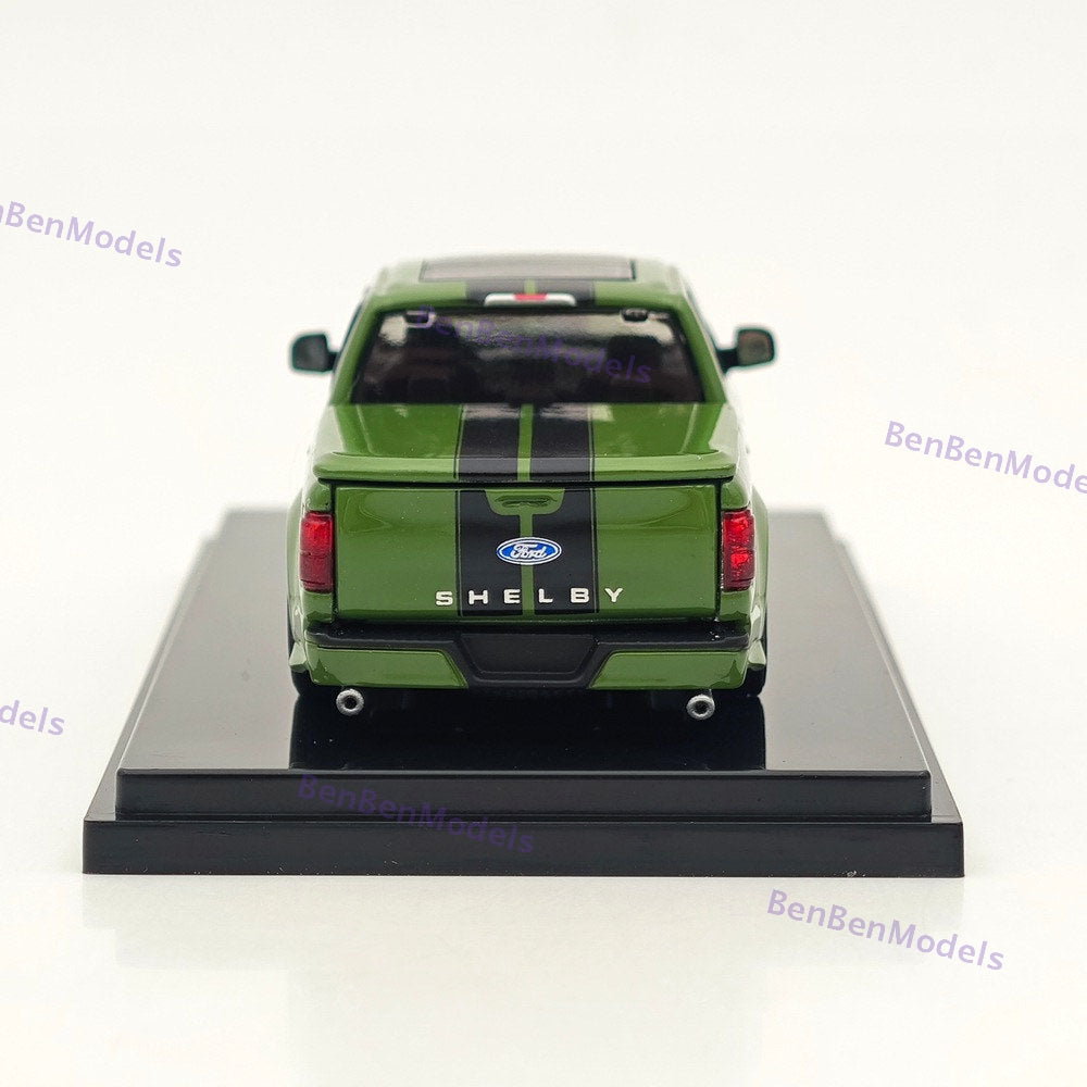 1/64 Funny SHELBY F-150 Shelby Super Snake Pickup Olive Green Alloy Model