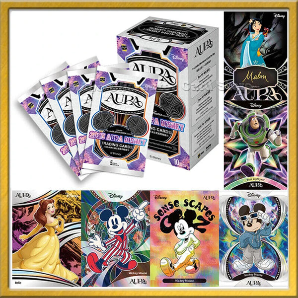 Original KAKAWOW 2025 AURA Disney Trading Cards AURA SERIES NEWY LAUNCHED Card