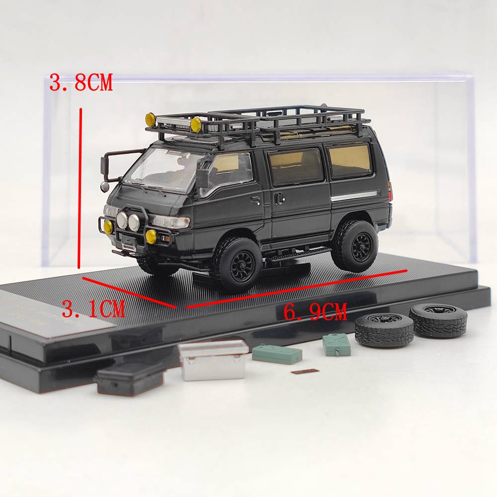 Autobots Models 1:64 for Delica 4X4 Star Wagon Van Diecast Toys Car Miniature Vehicle Hobby Collectible Gifts