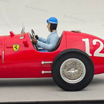 Tecno 1/18 Ferrari 500 F2 Winner Gp Monza 1952 A.Ascari #12 TMD18-66A Ltd 100 Pc