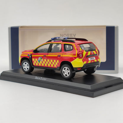 1/43 Norev Dacia Duster 2020 Sapeurs Pompiers De La Creuse Diecast Models Car Toys Gift