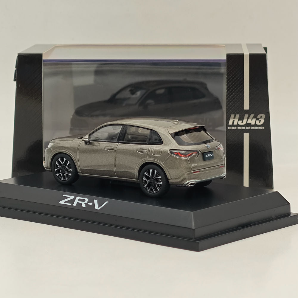 Hobby Japan 1/43 Honda ZR-V e:HEV Platinum Gray (M) HJ431005GM Diecast Model