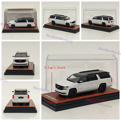 1:64 GOC Suburban 2015 Full Sized SUV Customized Ver Diecast Metal Car