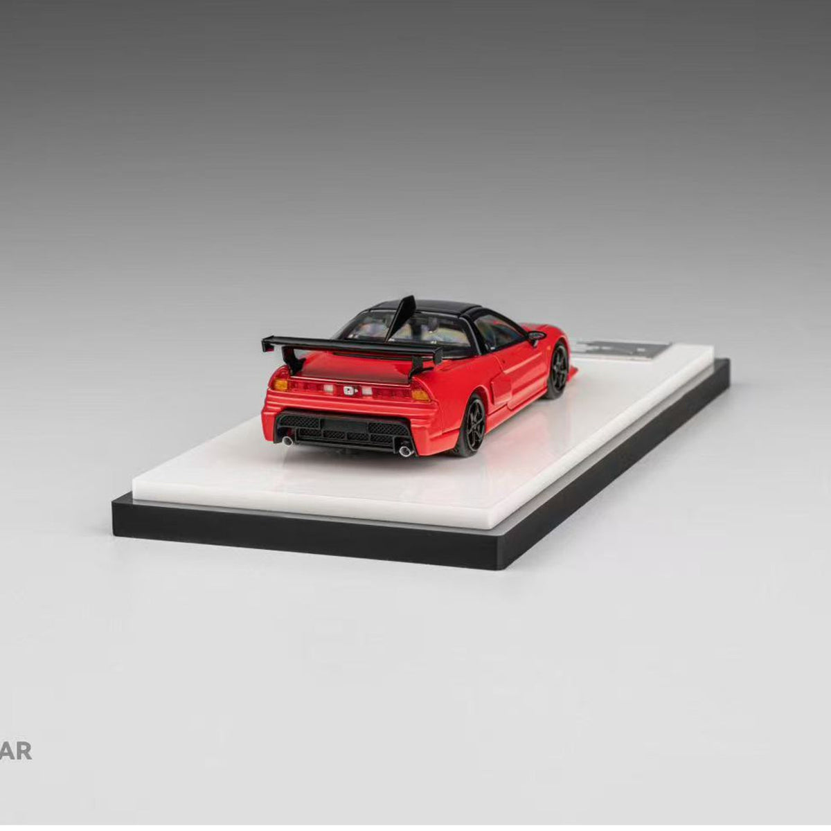NSX NA1 NSX R Air Force Combat Gray MT 1:64 Turn Light Open Cover Alloy Car Model