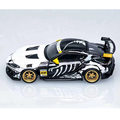 Rhino Model RM 1:64 GR Supra GT4 EVO2 Bone Dragon Paint Job Diecast Model Car Limited Collection