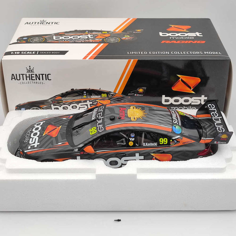 1/18 Authentic Erebus Boost Mobile Racing #99  ZB Commodore - 2021 Resin #ACR18H21B Resin Models Car Limited Collection