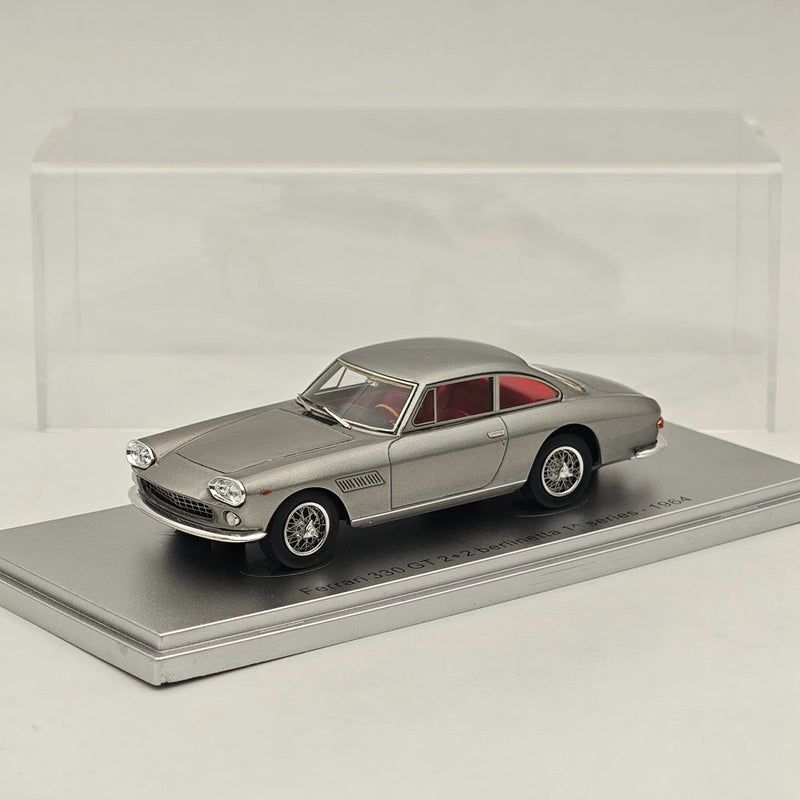 1:43 ESVAL MODEL Ferrari 330 GT 2+2 berlinetta 1 series-1964 Silver Resin Model