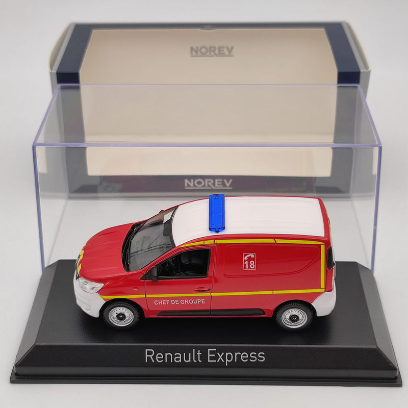 1/43 Norev Renault Express Pompier Chef de Groupe 2021 Diecast Models Car Gift