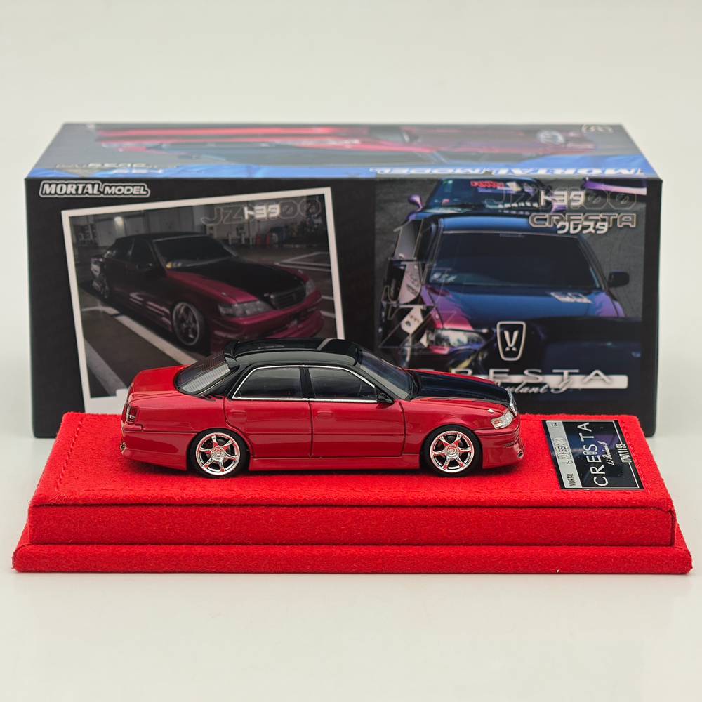 Mortal 1:64 JDM Cresta X100 5th Gen Alloy Collectible Toys Car Models Figurine Decoration Gift