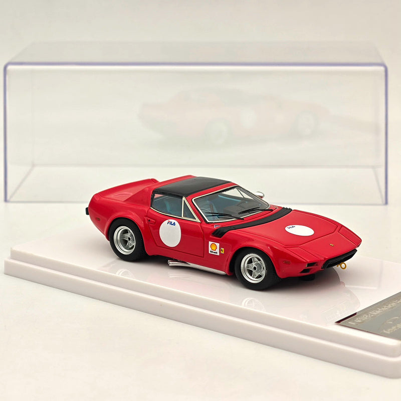 1/43 Tecnomodel Ferrari GTB/4 Michelotti Red Version Press 1975 Resin Model Car