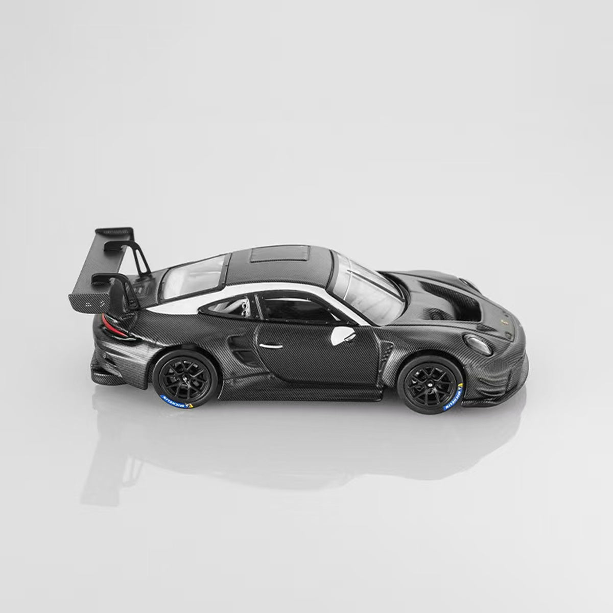 911 GT3 R Full Carbon Fleet Delivery Version Happycar HC 1:64 Alloy Car Model