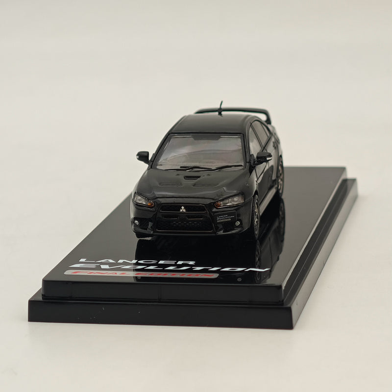 Hobby Japan 1/64 Mitsubishi Lancer Evolution X Final Edition HJ642053ABK Black