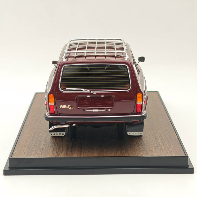 RAM Collectibles 1/18 VOLVO 165 STATION WAGON DARK RED RM-0005 Resin Model Car Limited Collection