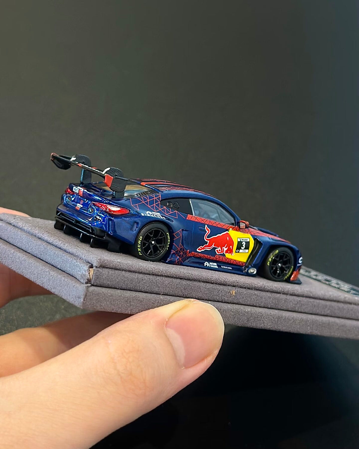 XXXmodel M4gt3 RedBull Vista Pan Painting 1/64 Racing Model