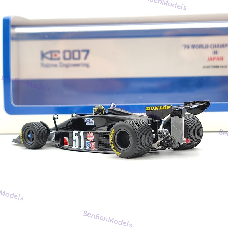 Kyosho 1:43 Kojima KE007 / KE009 1976~1977 #51 #52 Limited Edition