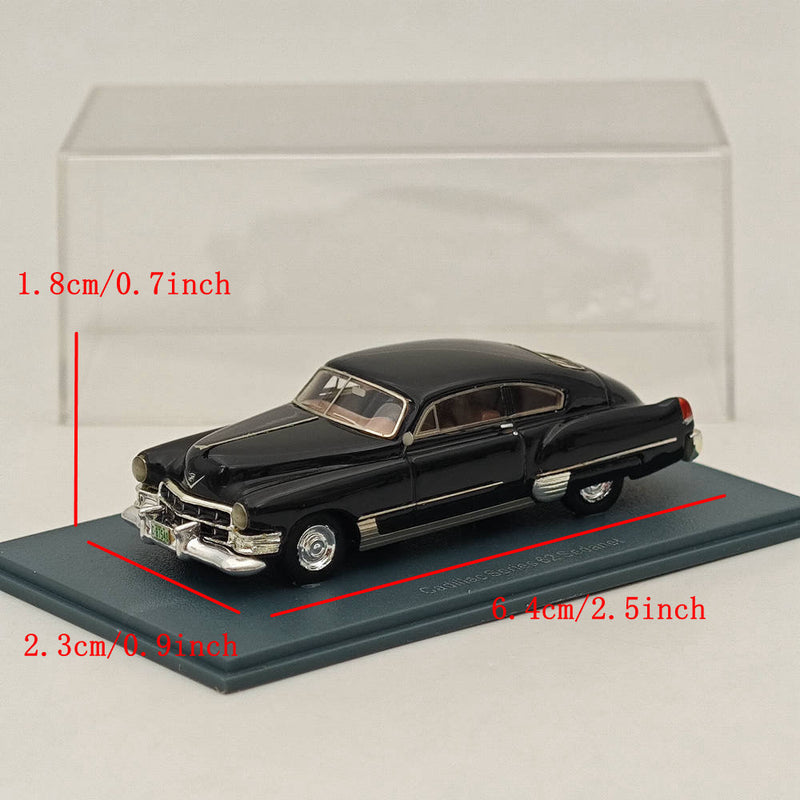 1/87 NEO SCALE MODELS Cadillac Series 62 Sedanet Coupe Black Resin Car Limited