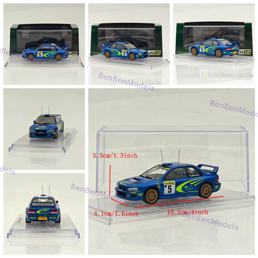 SUBARU Impreza WRC 1/43 ミニカー Hobby Japan HJR43 1/43 Subaru Impreza WRC 1997/1998/1999 RAC RALLY