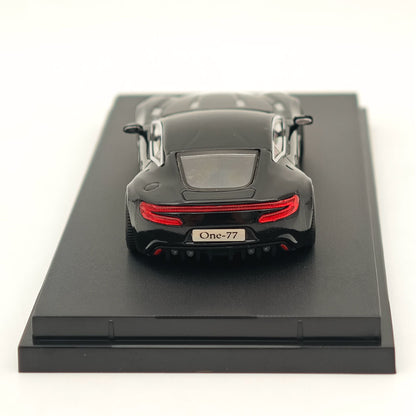 MJ 1/64 Aston Martin ONE77 Alliage Moulé Sous Pression Jouets Modèles De Voiture Miniature Hobby Collection Cadeaux Limitée 999