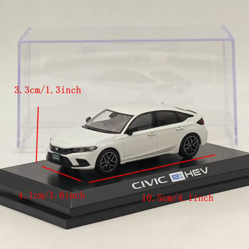 Hobby Japan 1/43 Honda CIVIC (FL4) e:HEV Platinum White(P) HJ433003W Diecast