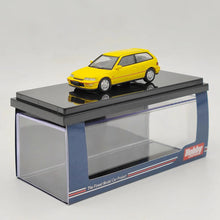 Hobby Japan 1/64 EF9 SiR Ⅱ Yellow HJ641031AY Diecast Model Toys Car Collection Gifts