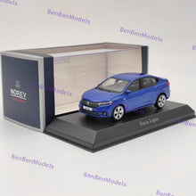 1/43 Norev Dacia Logan Iron Blue Diecast Model Cars Limited Collection 2021