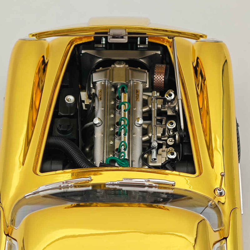 1/18 Aston Martin DB5 James Bond 007 (Chrome Gold) Diecast Car Model Collection
