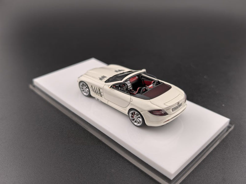 Pre-sale JG 1:64 Mercedes Benz SLR Convertible Resin Miniature Toys Car Models Collection Gifts