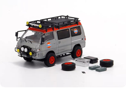 Autobots Models 1:64 for Delica 4X4 Star Wagon Van Diecast Toys Car Miniature Vehicle Hobby Collectible Gifts