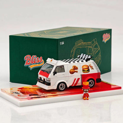 Bliss 1:64 Delica L300 Mini Van Figure Sports Model TMCS 2026 Diecast Metal Car Collectible