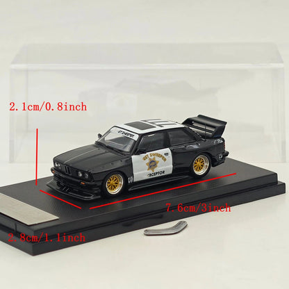SW 1:64 M3 E30 LTO Widebody Modified Coupe Racing Sports Diecast Model Car Limited Edition