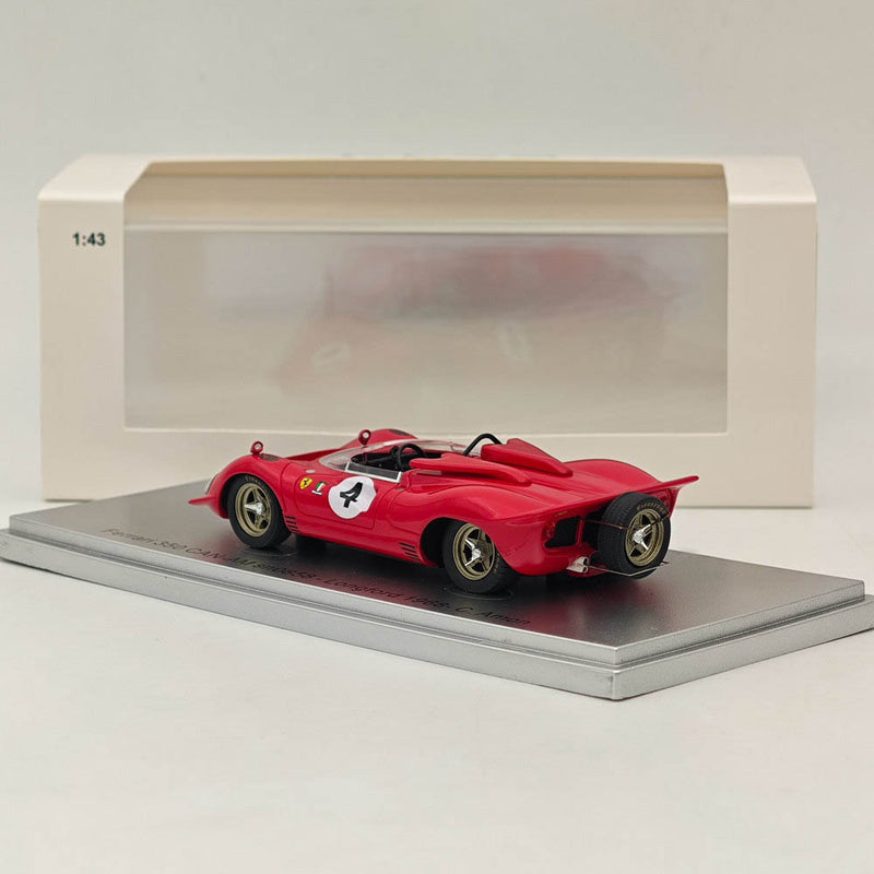 Kess-Model 1/43 Ferrari 350 CAN-AM sn0858-Longford 1968-C. Amon Resin Model Red