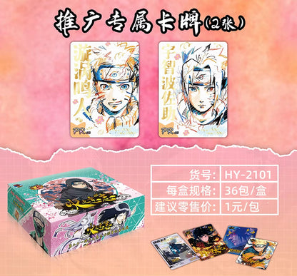 Naruto Premium 36 Pack Booster Box Trading Card's Doujin Naruto CCG HY-2101 NEW
