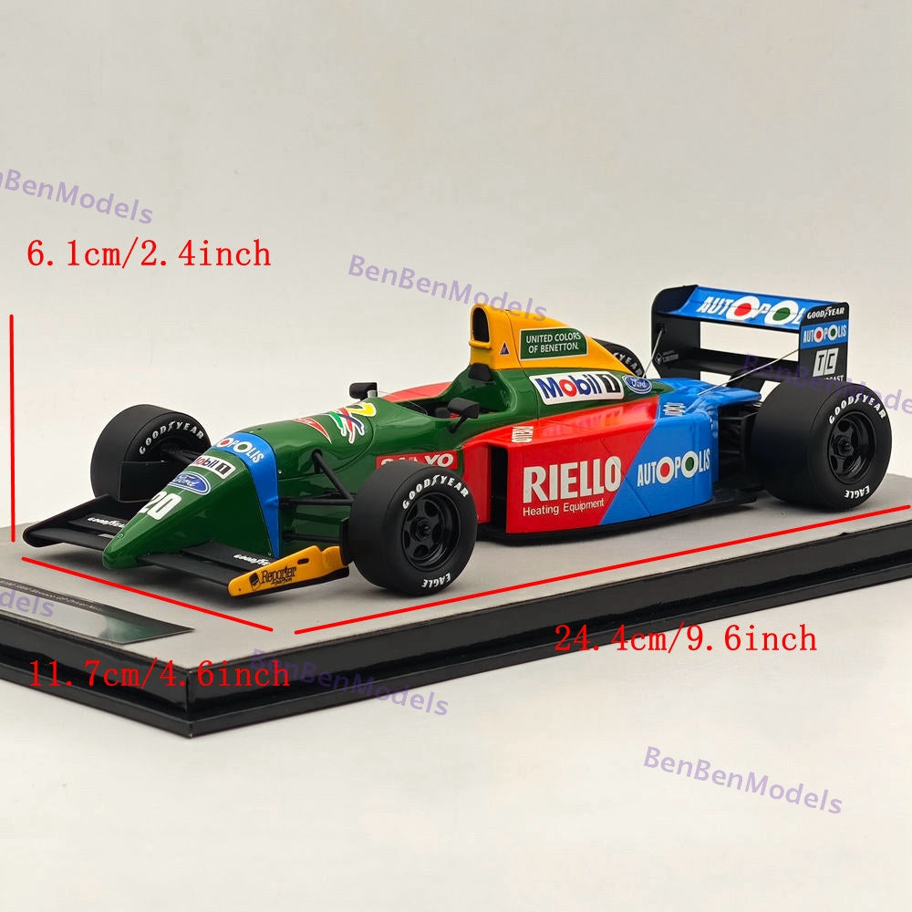 Tecnomodel 1/18 Benetton F1 B190 1990 Monaco GP Driver Nelson