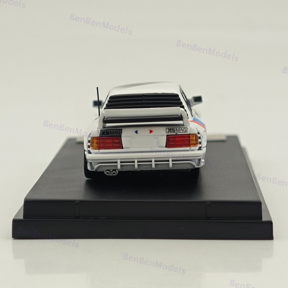 1/64 SW BMW E30 M3 LTO Modified White Diecast Model Car Limited Collection Gift