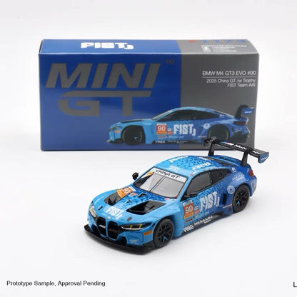 1/64 MINIGT #1215 M4 GT3 EVO #90 Motorsport Diecast Display Collectible Model