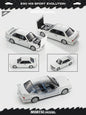 Pre-Sale Mortal 1:64 BMW E30 M3 SPORT EVOLUTION Alloy Openable Hood Diecast Toys Car Models Hobby Collection Gifts