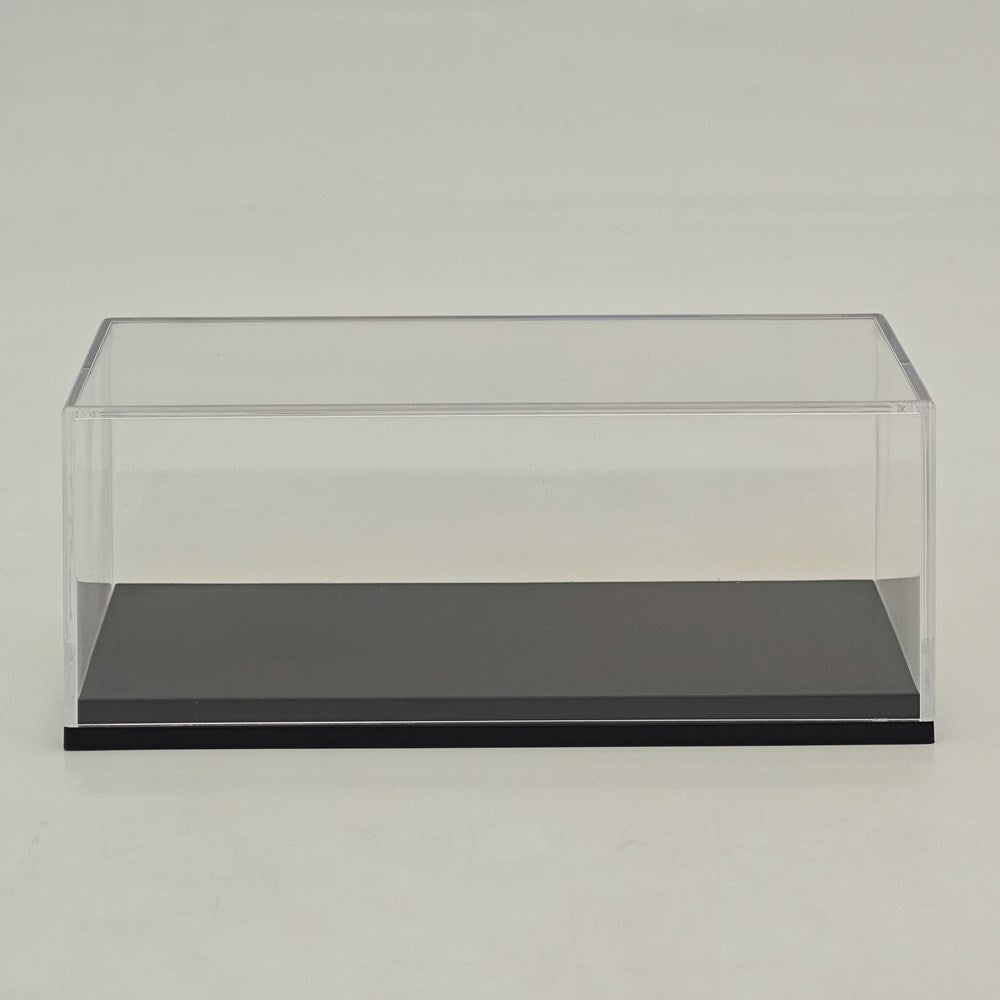 1:64 Scale Diecast Car Acrylic Display Case Dustproof Clear for Mini GT/XCartoys/Mortal/GCD Cars, 4.72"x2.28"x1.77", Red/Black/White