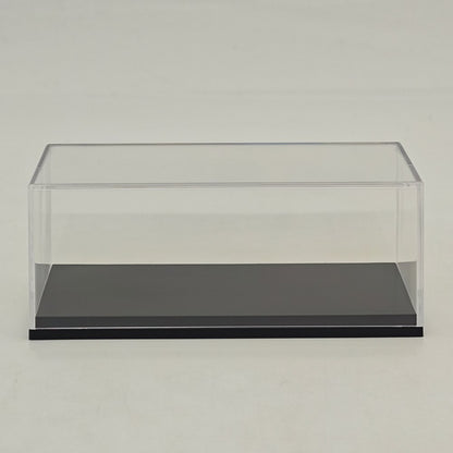 1:64 Scale Diecast Car Acrylic Display Case Dustproof Clear for Mini GT/XCartoys/Mortal/GCD Cars, 4.72"x2.28"x1.77", Red/Black/White