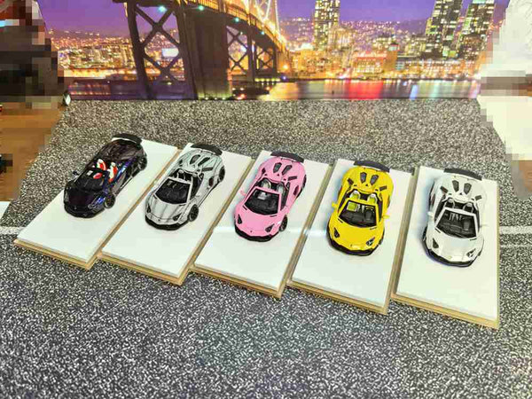 Pre-sale Fine Works 1:64 Lamborghini LP700 Convertible  LB Miniature Resin Toys Car Models Collection Gifts