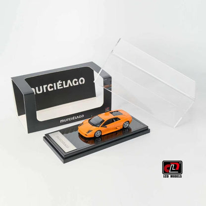 Pre order LCD 1:64 Murcielago The first generation bat Orange/Blue Can open the tailgate Diecast Alloy Collectible Model Car
