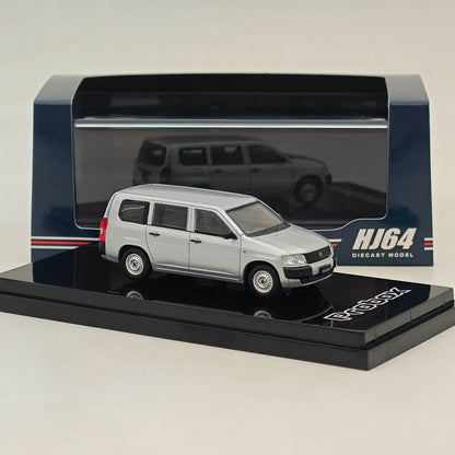 1/64 Hobby Japan Toyota PROBOX VAN DX Silver Metallic HJ641062S Diecast Models