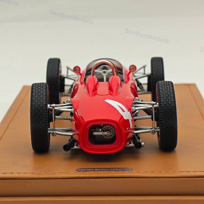 Tecno 1/18 Ferrari 156 F1 1962 German GP Driver Lorenzo Bandini #4 TM18-308B