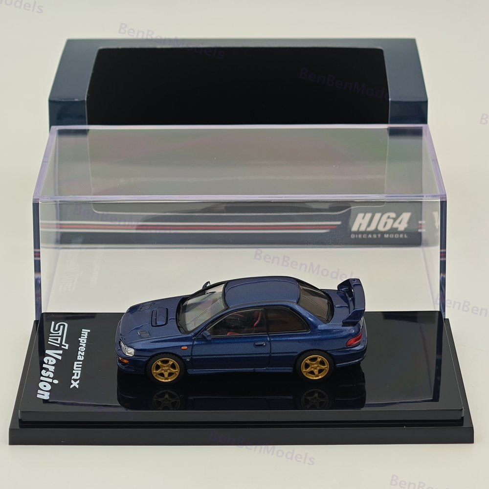 Hobby Japan 1/64 SUBARU Impreza PURE SPORTS COUPE WRX STi Version HJ641079JDB